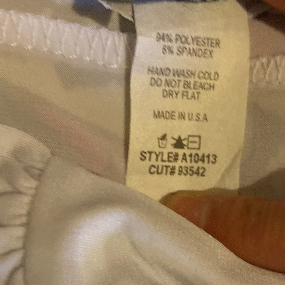 Body Central White Multicolored Patterned Top - image 7